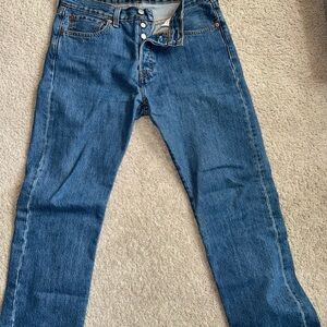 Levi's Men's Straight Blue Jeans